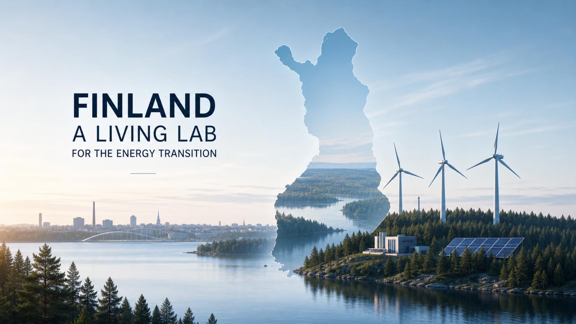 Finland a living lab for energy transition