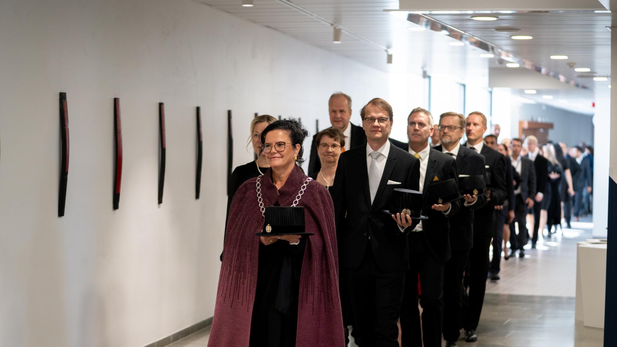 Vaasan yliopiston avajaiskulkue 2025