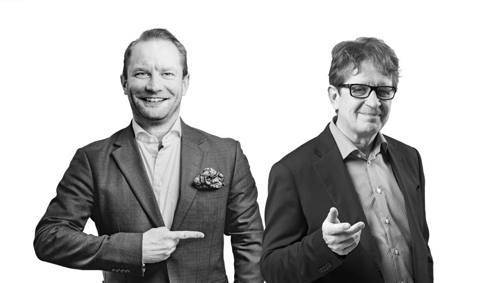 Jarl Matti Anttila ja Jukka Vesalainen Jarl Matti Anttila ja Jukka Vesalainen
