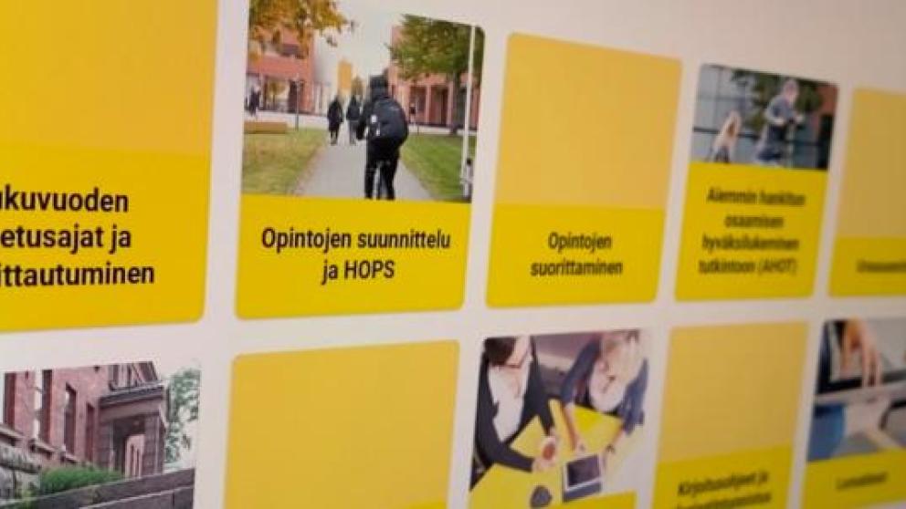 Kuva Opiskelijat-sivuista