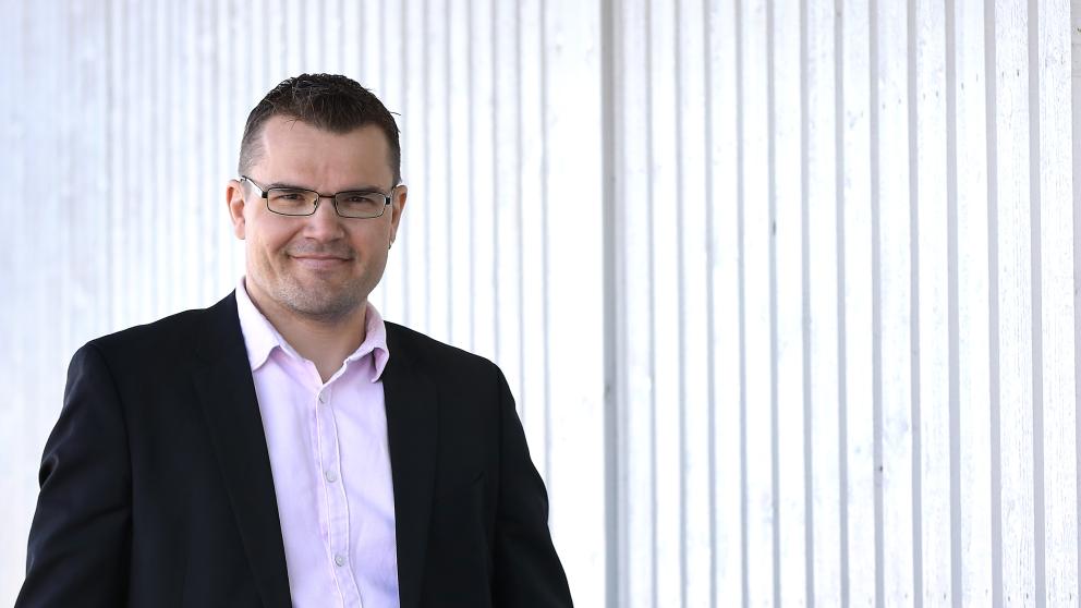 Tomi J. Kallio, kuvaaja: Jussi Partanen. Tomi J. Kallio