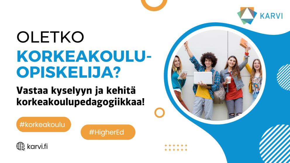 Opiskelijakysely korkeakoulupedagogiikasta