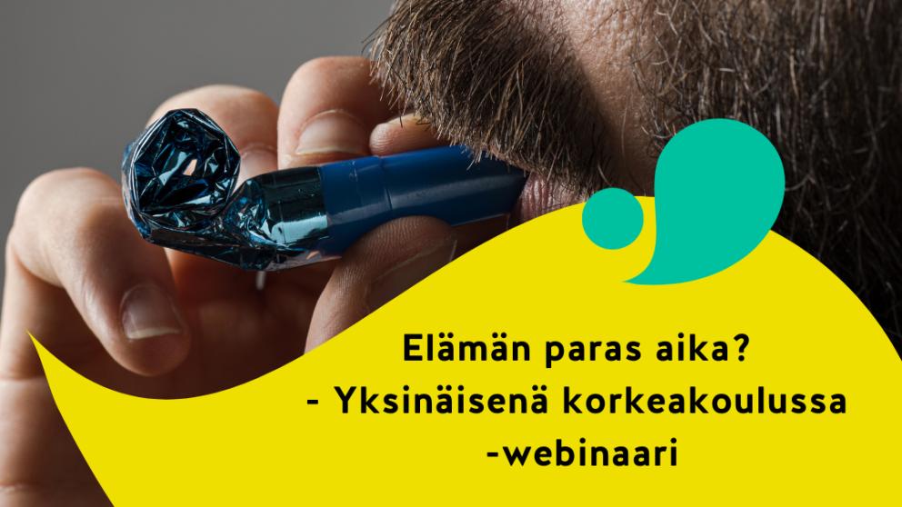 Nyytin Elämän paras aika? – Yksinäisenä korkeakoulussa -webinaari