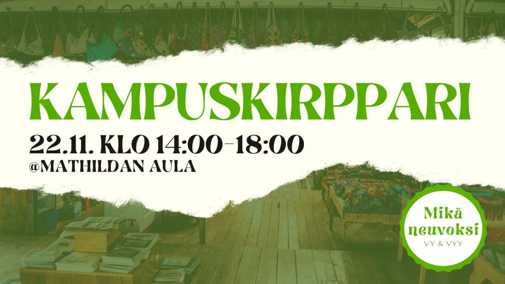 Kampuskirppari - Campus Flea market