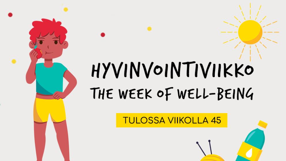 Hyvinvointiviikko 2022 - The week of well-being 2022