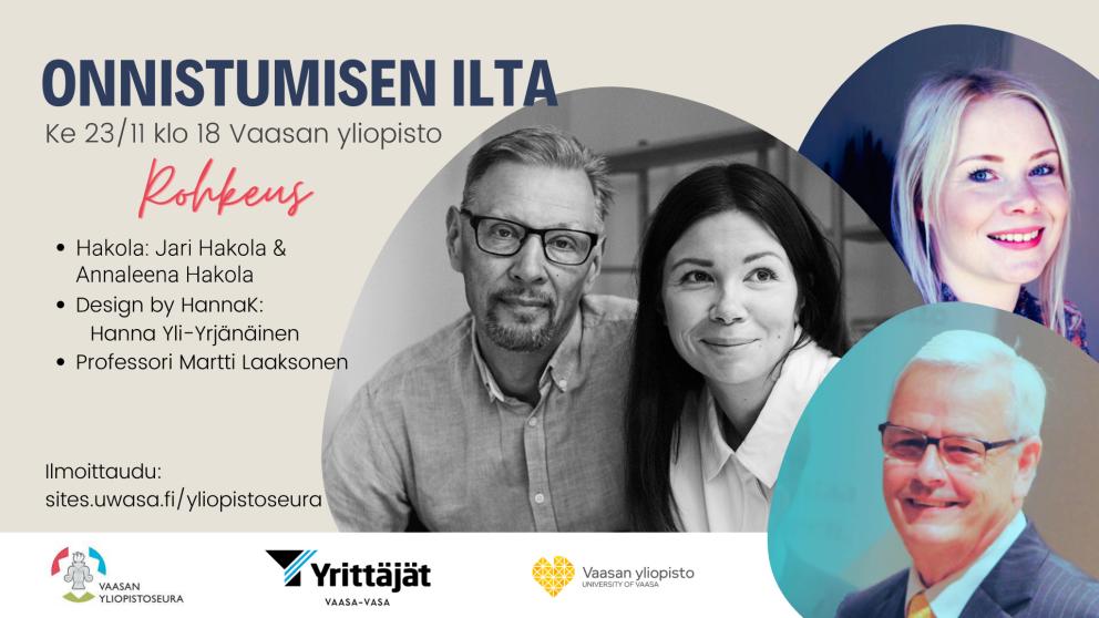 Onnistumisen ilta tapahtuma