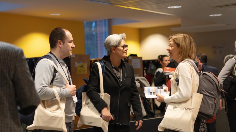 Representatives of EUNICE partner universities at University of Vaasa.