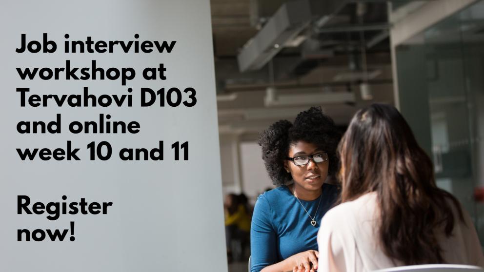 Interview workshop