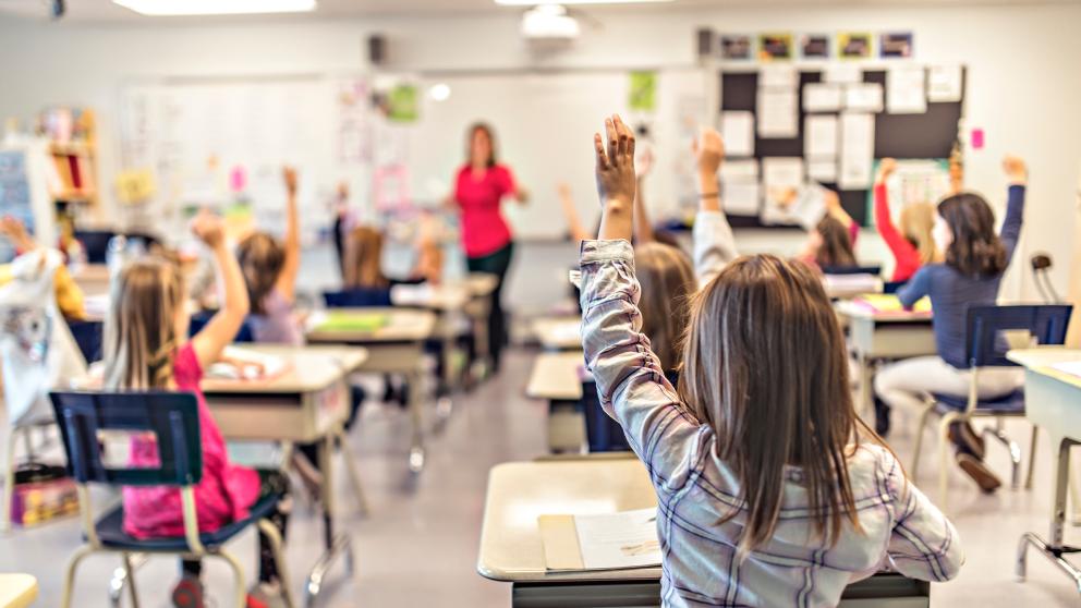 School children - classroom