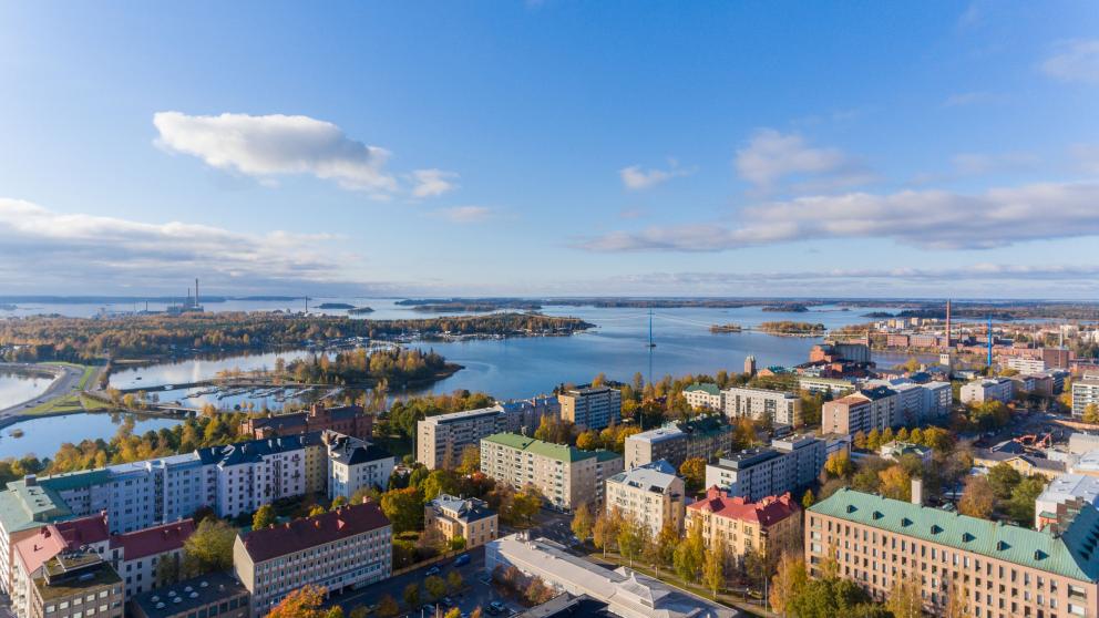 Syksyinen Vaasa, kuva: Mikael Matikainen / Vaasan kaupunki