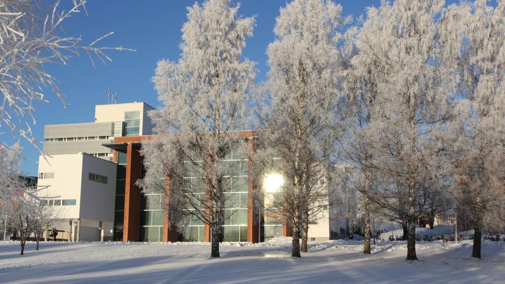 Talvinen kampus