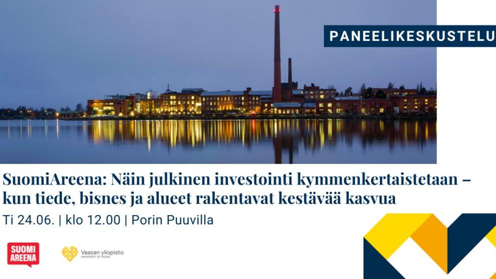 SuomiAreena paneelikeskustelu