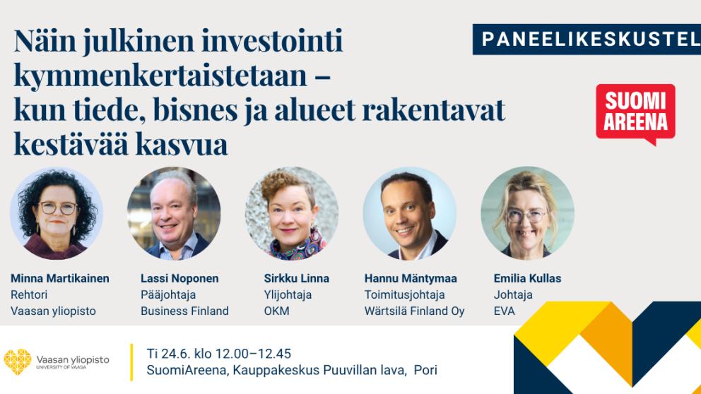 Näin julkinen investointi kymmenkertaistetaan