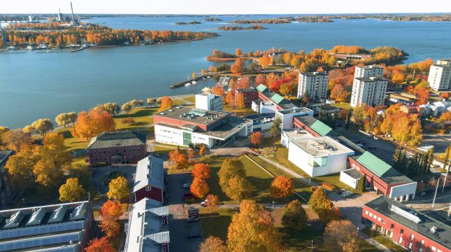 Vaasan yliopisto kampus ilmasta