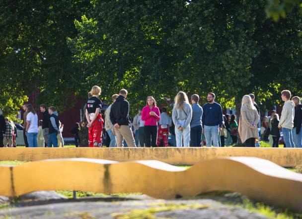 Uudet opiskelijat ovat saapuneet kampukselle
