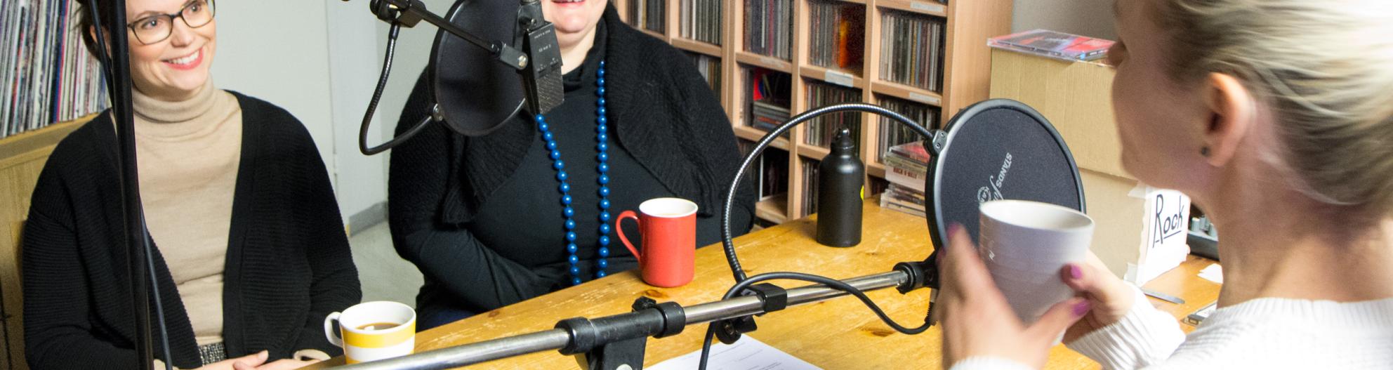 Oivalluksia-podcastissa äänessä ovat Vaasan yliopiston tutkijat. Heitä jututtaa Radio Vaasan toimittaja Miia Kahela.
