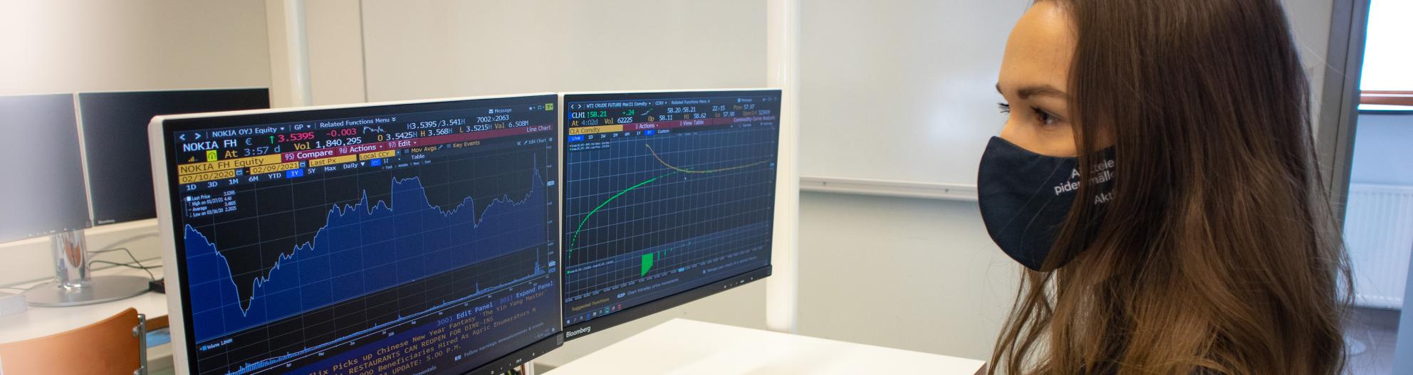 Bloomberg Lab opiskelija