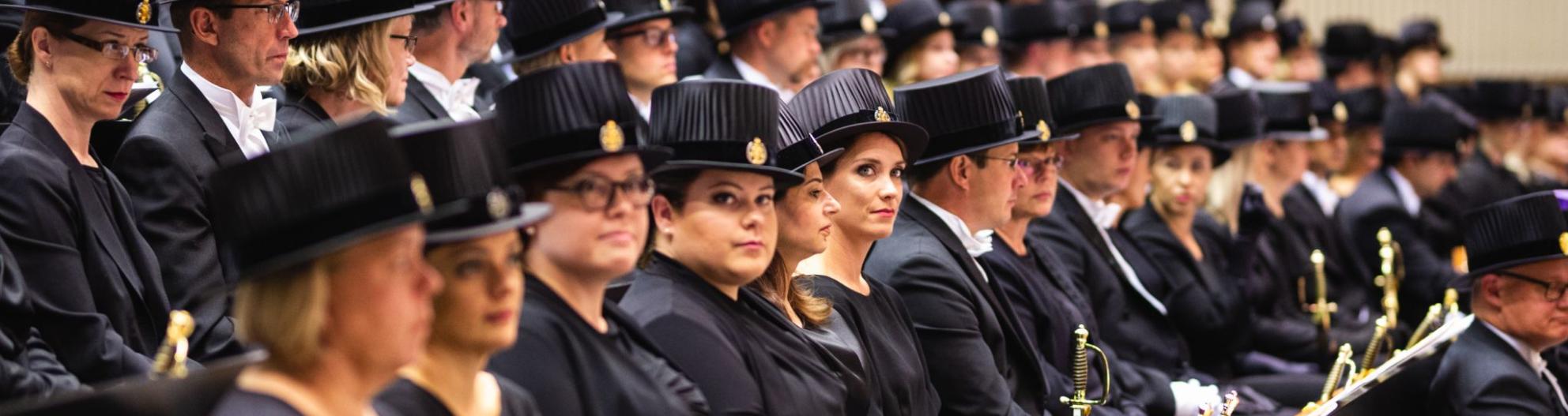 Vaasan yliopiston tohtoreita promootiossa 2018