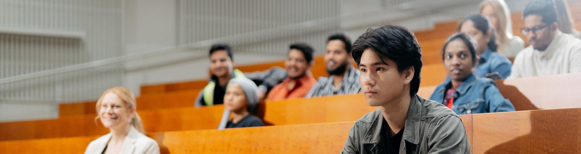 Students in lecture room