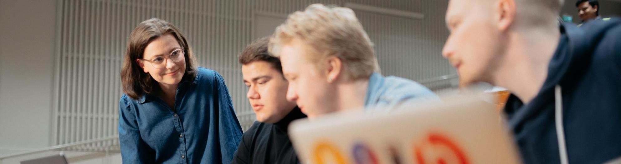 Students in lecture room