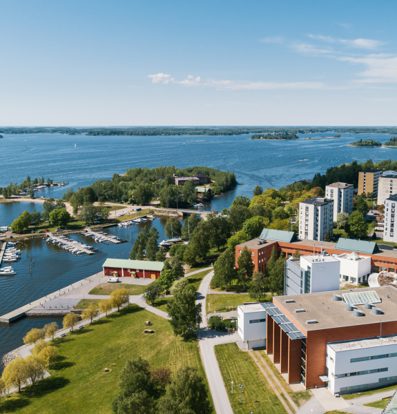 Vaasan yliopisto ilmakuva