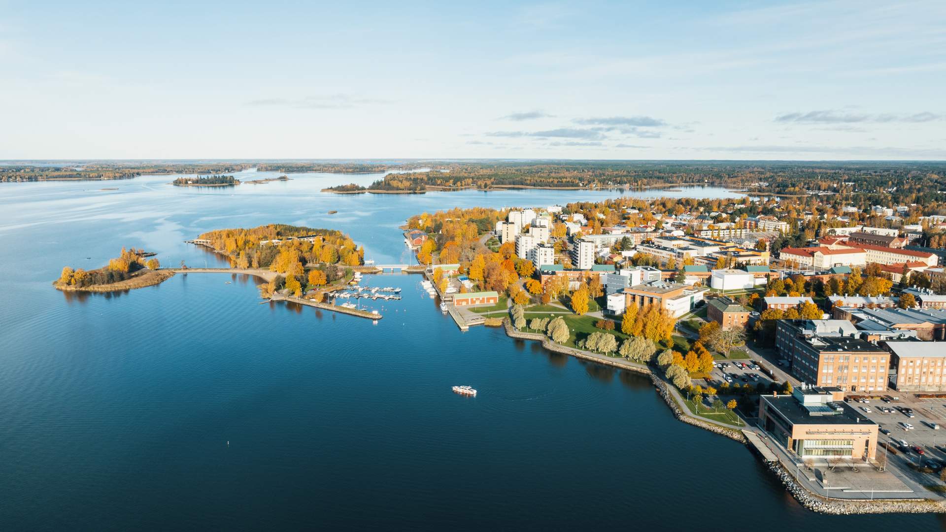 Vaasan yliopisto kampus ilmasta