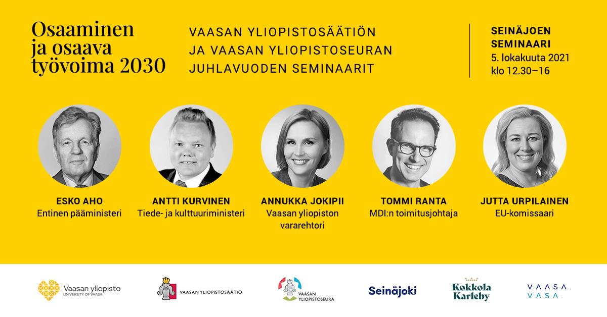 Seinäjoen seminaari puhujat