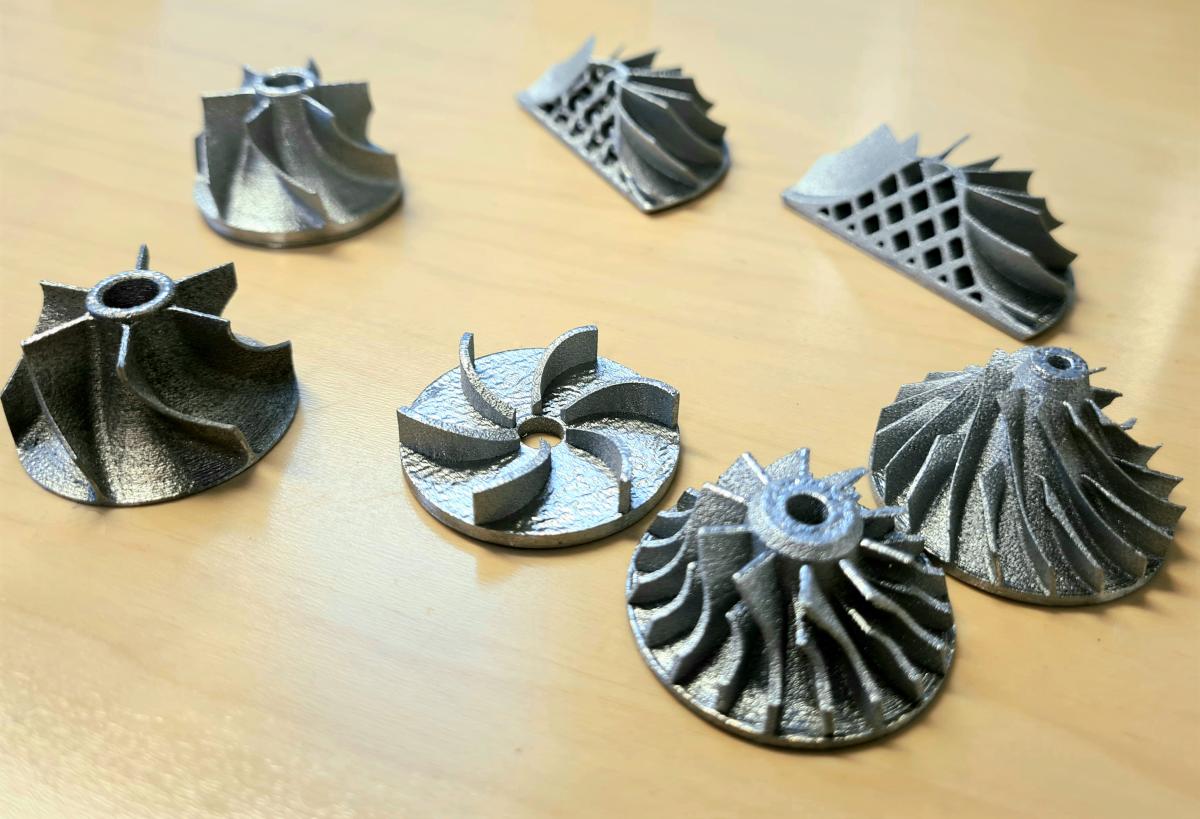 3D-metallitulostettuja osia