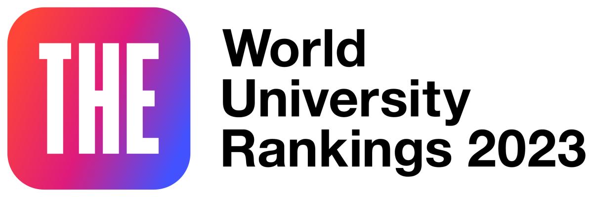 THE World University Rankings 2023 logo