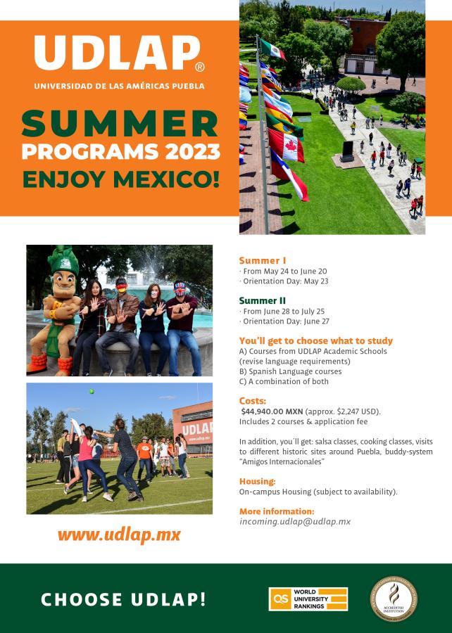 UDLAP Summer 2023