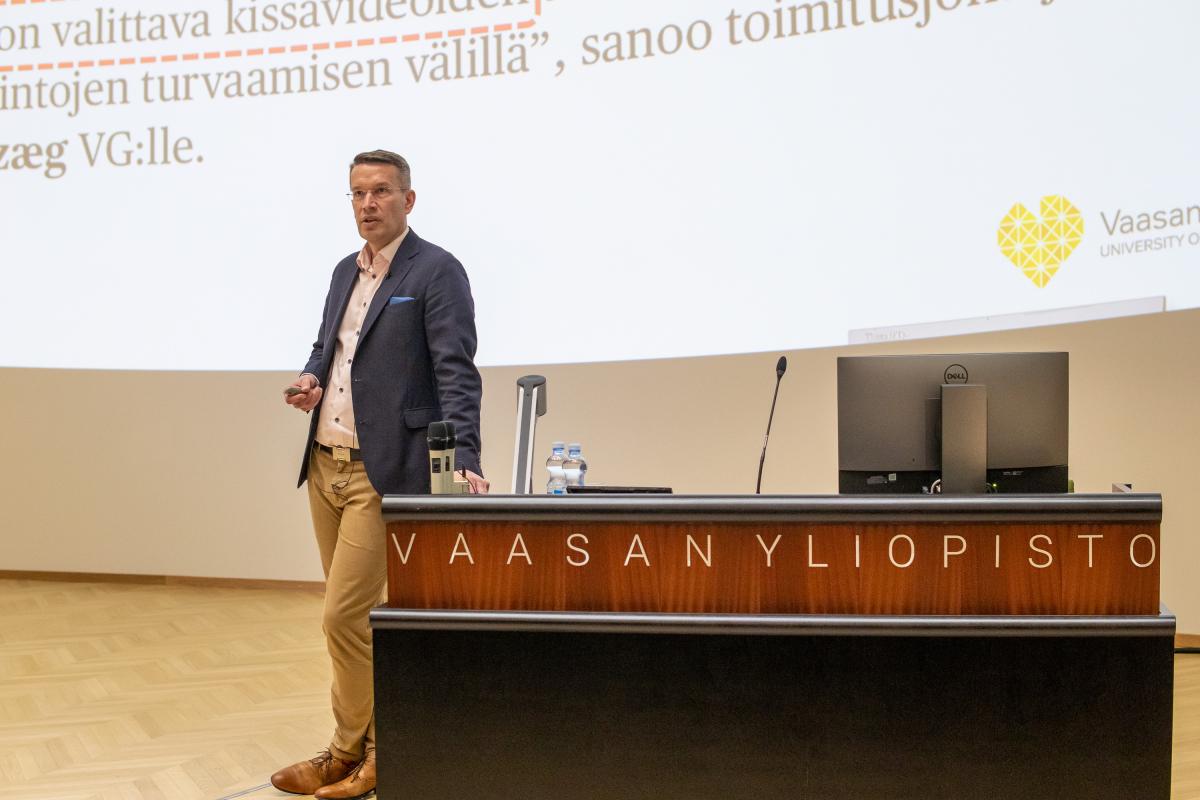 Harri Jalonen professori Vaasan yliopisto