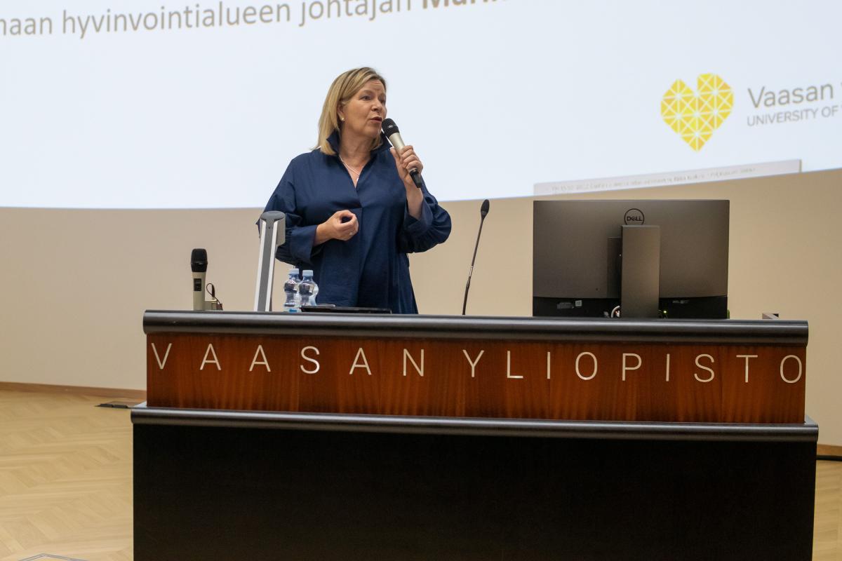 Tanja Risikko vararehtori Vaasan yliopisto