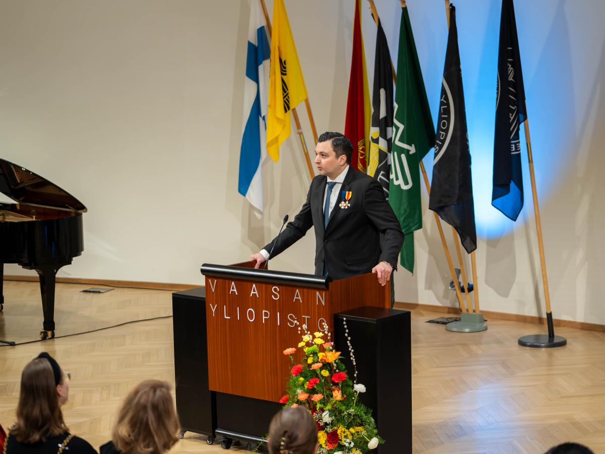 Eurooppa- ja omistaja­ohjaus­ministeri Joakim Strand.