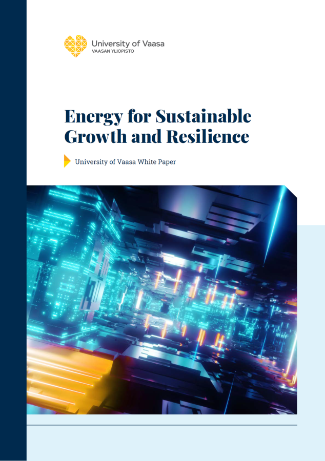 Energy for Sustainable growth and resilience