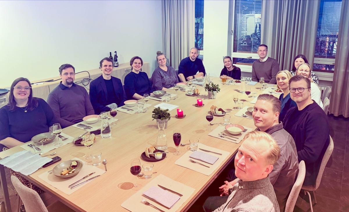 PPG sote team sitting around the table