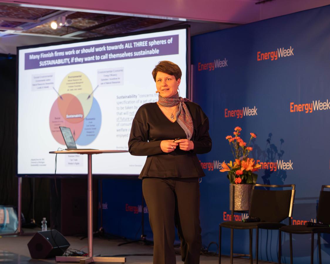 Ausrine EnergyWeekillä