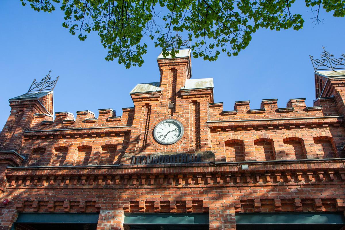 Technobothnian sisäänkäynti