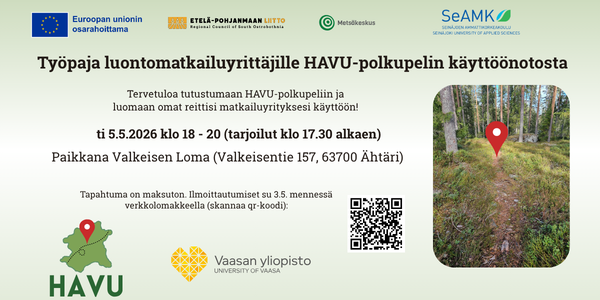 HAVUpelityöpaja Ähtäri 5.5.2026