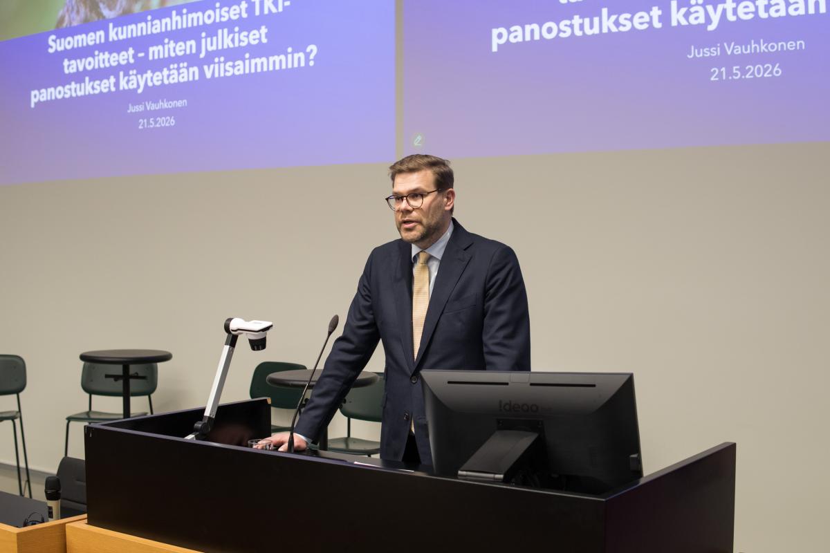 Jussi Vauhkonen Suomen Akatemia