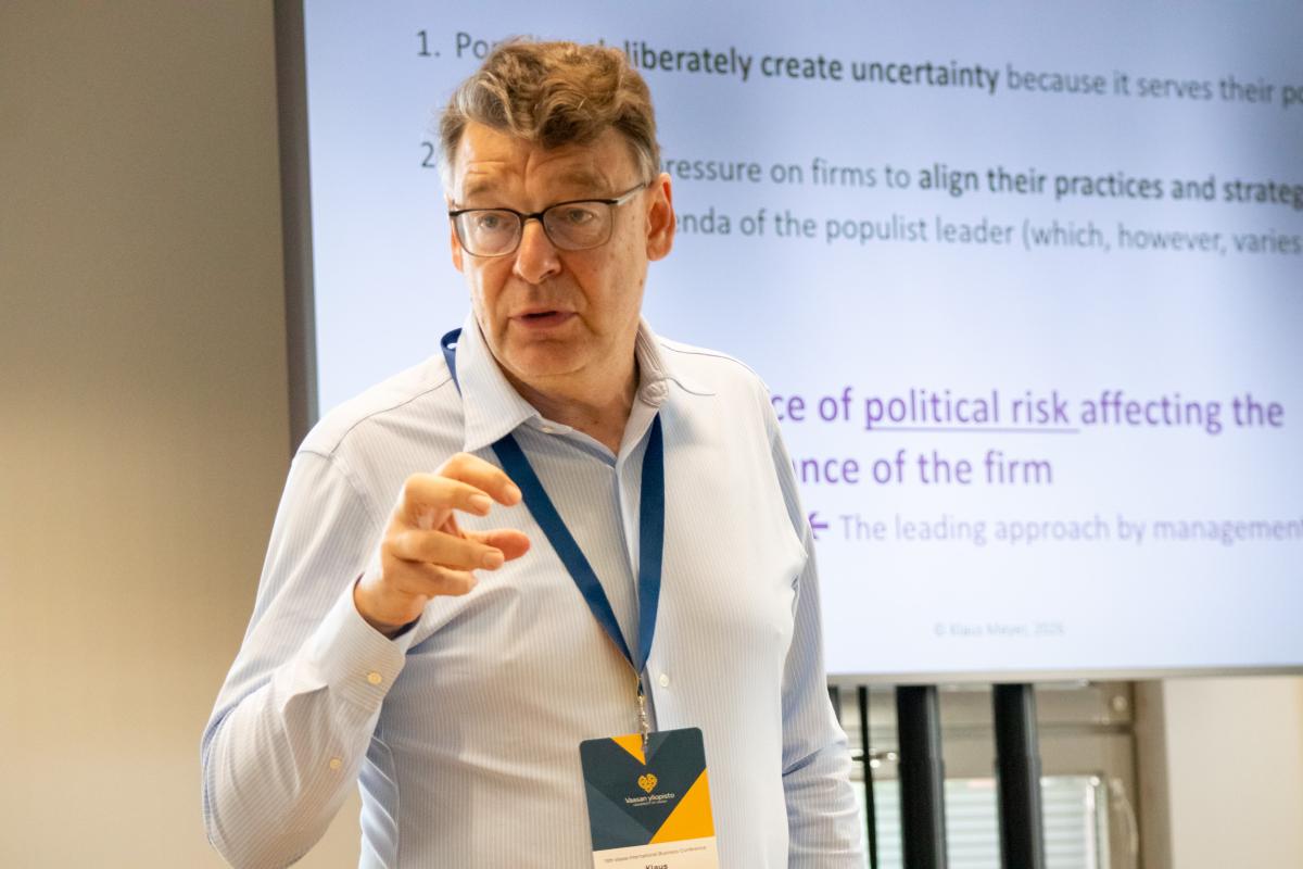 Professor Klaus Meyer