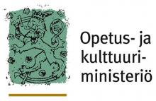Opetus- j akulttuuriministeriö logo