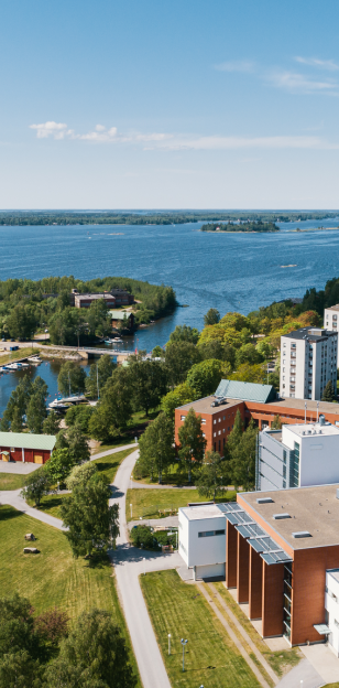 Vaasan yliopisto ilmakuva