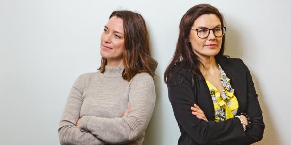 Miten ratkaista työpaikan konflikteja? Jenni Kantola ja Annika Tidström
