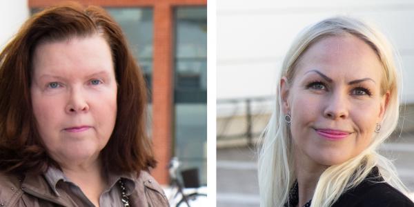 Teija Laitinen ja Niina Mäntylä