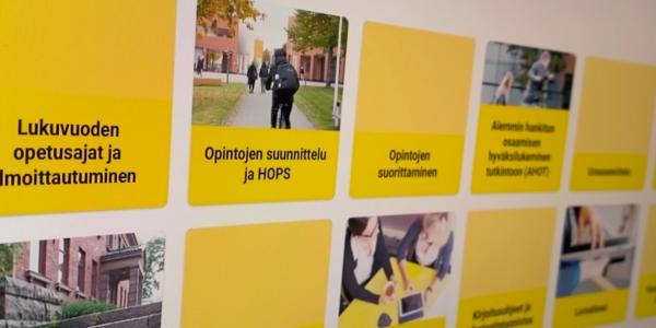 Kuva Opiskelijat-sivuista