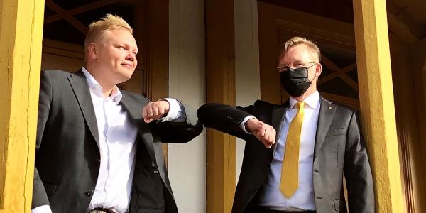 Antti Kurvinen ja Jari Kuusisto