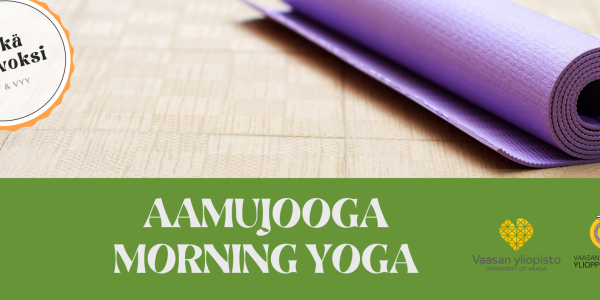 Aamujooga - Morning yoga