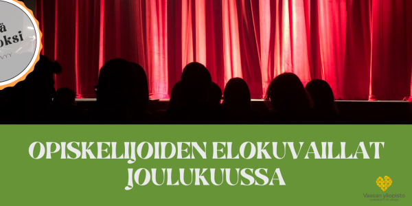 Mikä neuvoksi -elokuvaillat joulukuussa - Mikä neuvoksi movie nigts in December