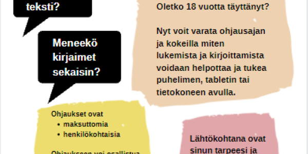 Ohjausta lukivaikeuteen