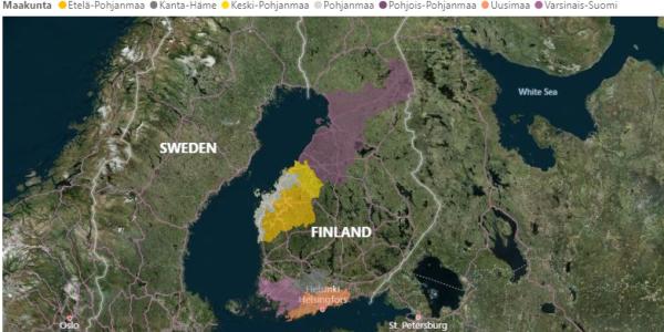 Maakunta valmistumisen jälkeen